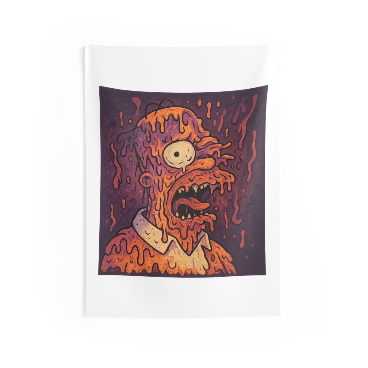Melting Homer Iconic Simpsons Tapestry - The Simpsons official Accessories merch