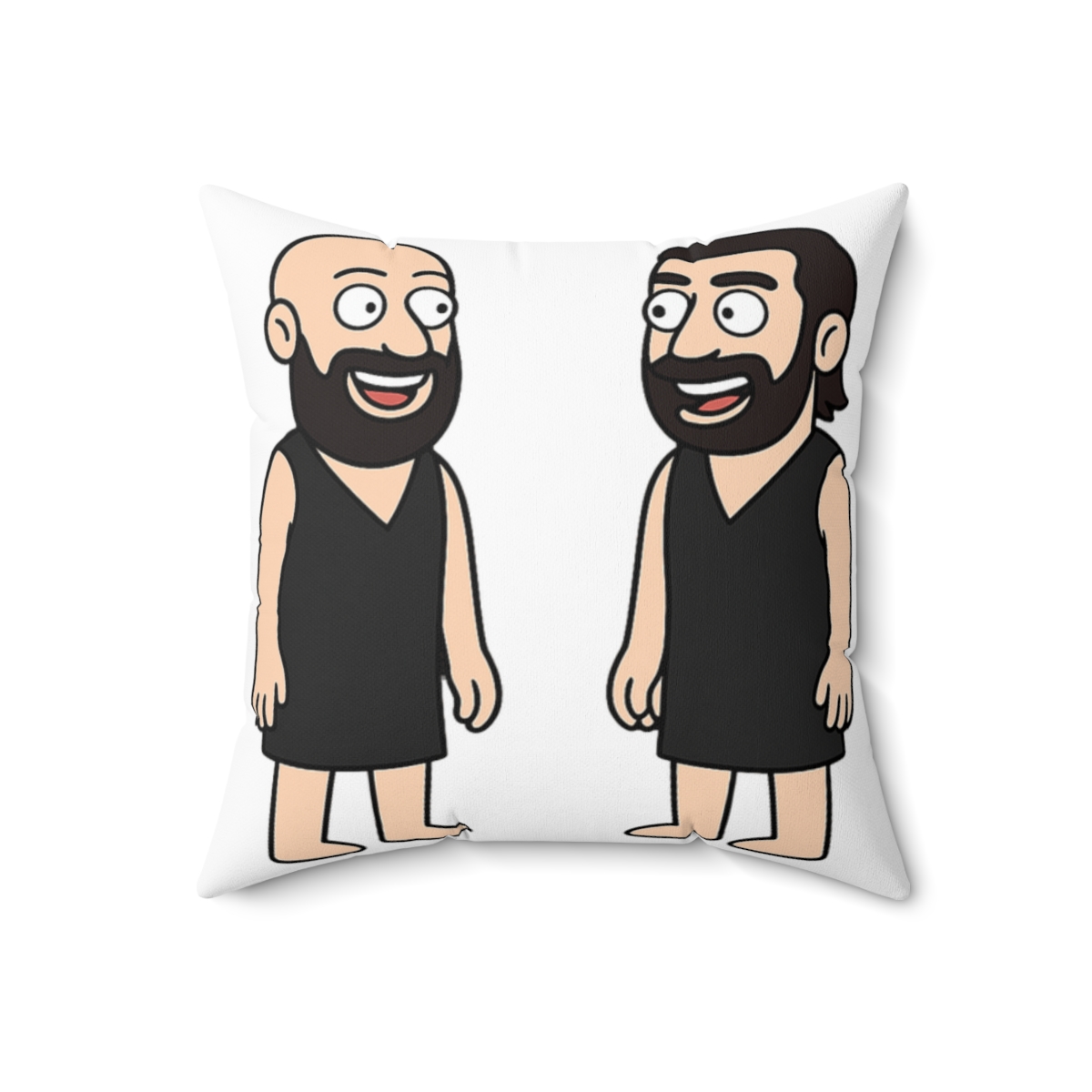 Gawn And Grundy Throw Pillow - alternate angle 3, merchandise