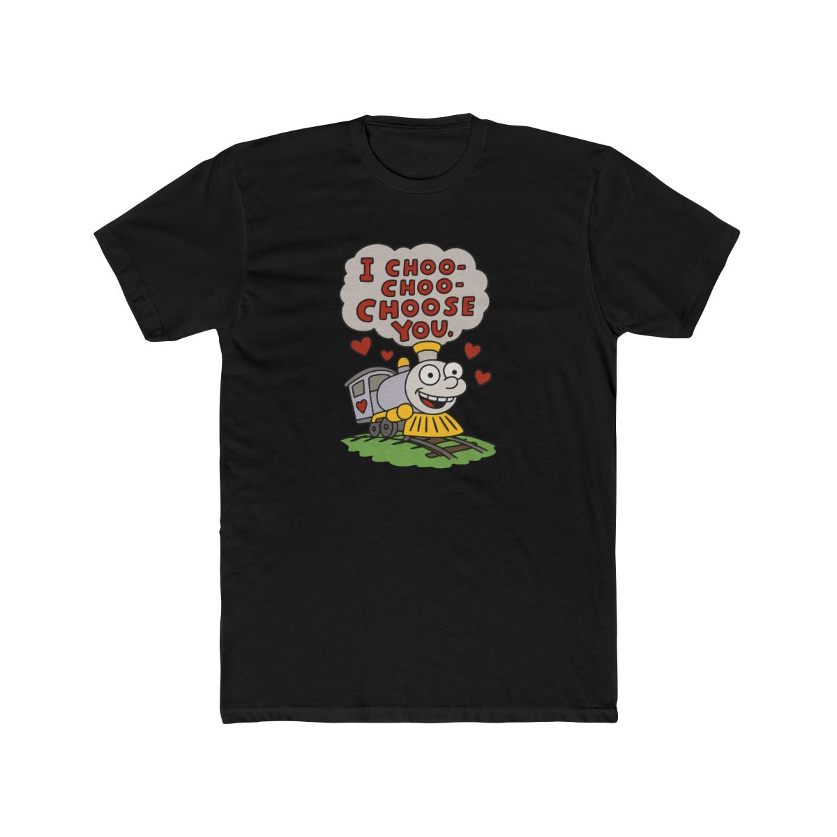 Simpsons Choo-Choose You Tie-Dye T-Shirt - alternate angle 3, merchandise