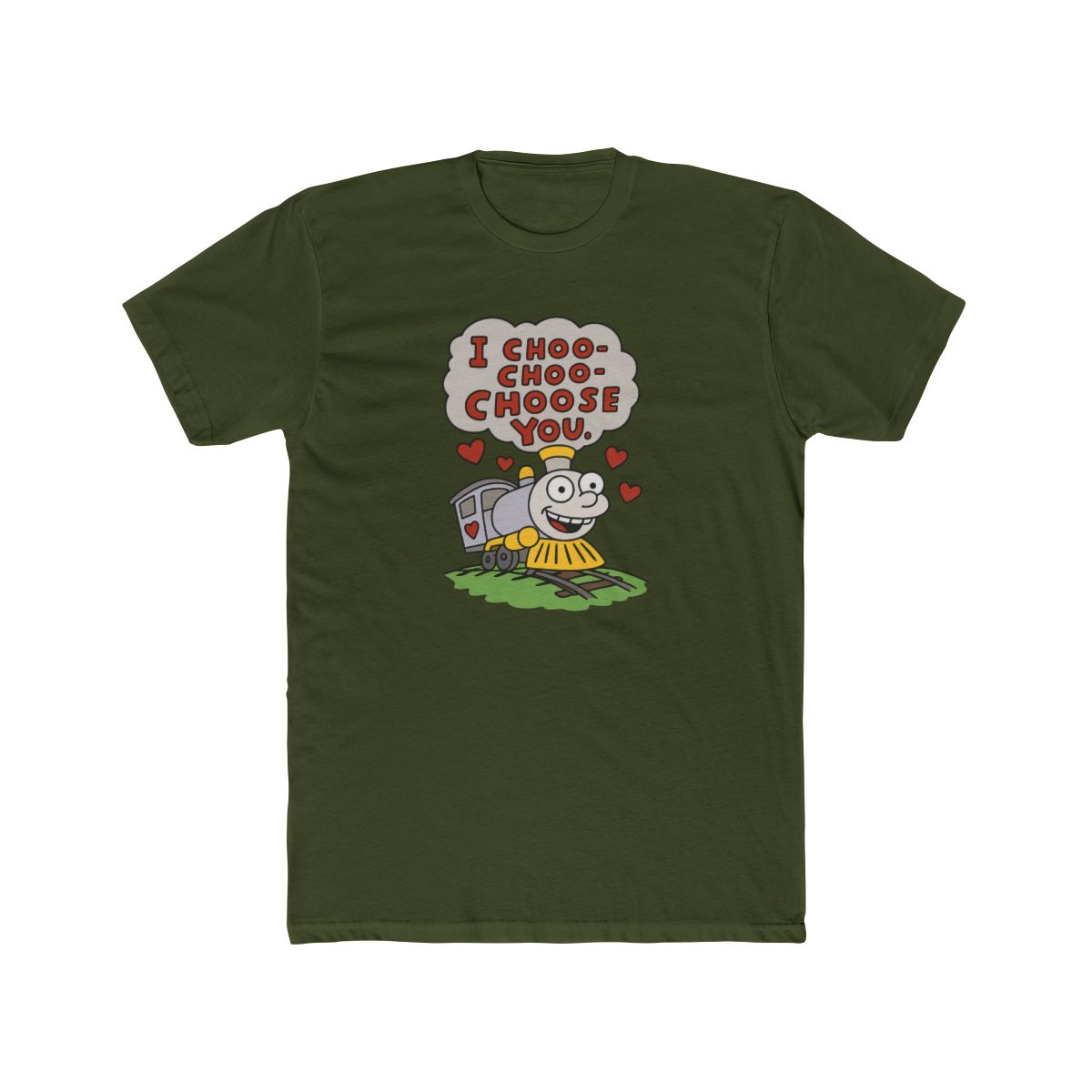 Simpsons Choo-Choose You Tie-Dye T-Shirt - alternate angle 5, merchandise