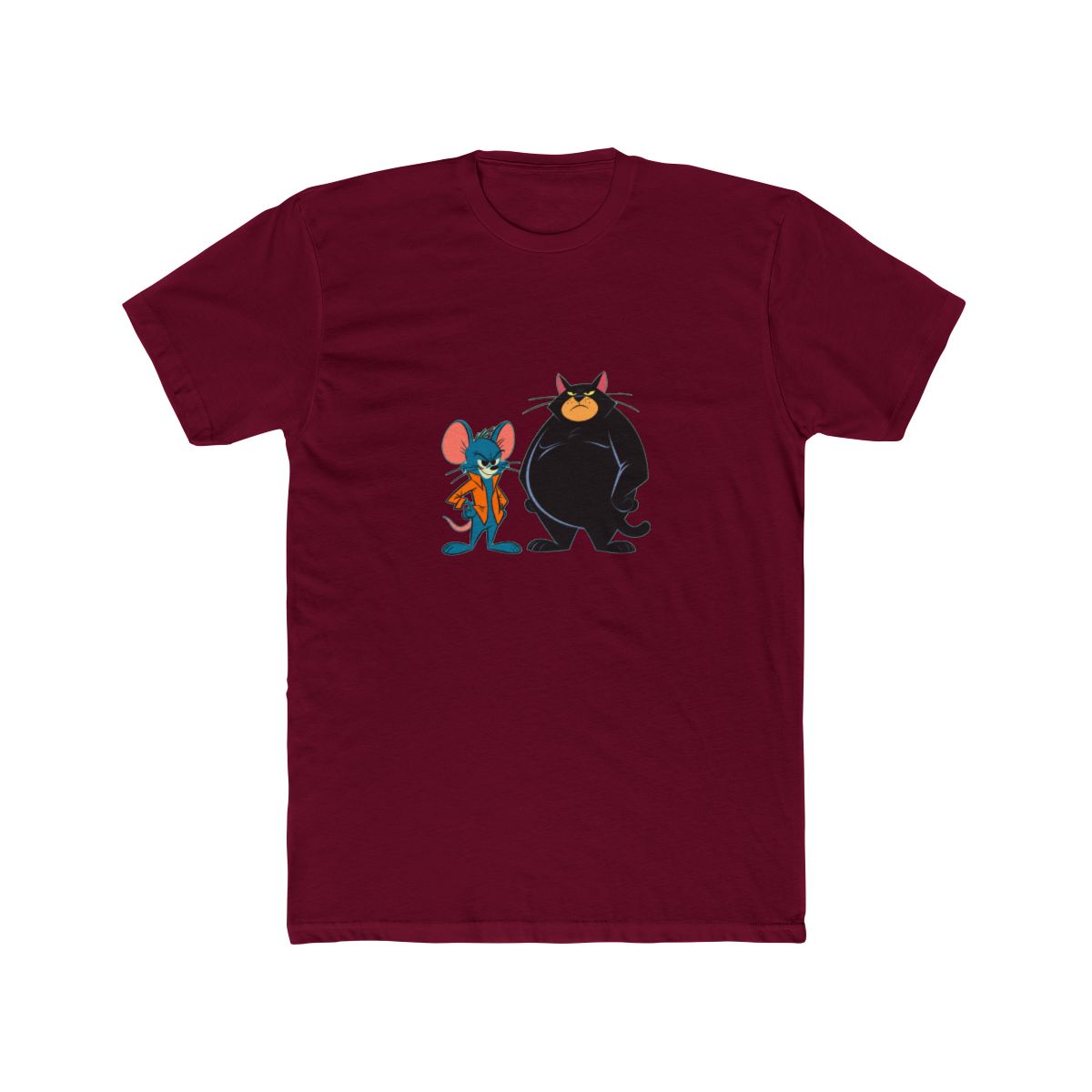 The Simpsons - Itchy and Scratchy - V1 T Shirt - alternate angle 2, merchandise