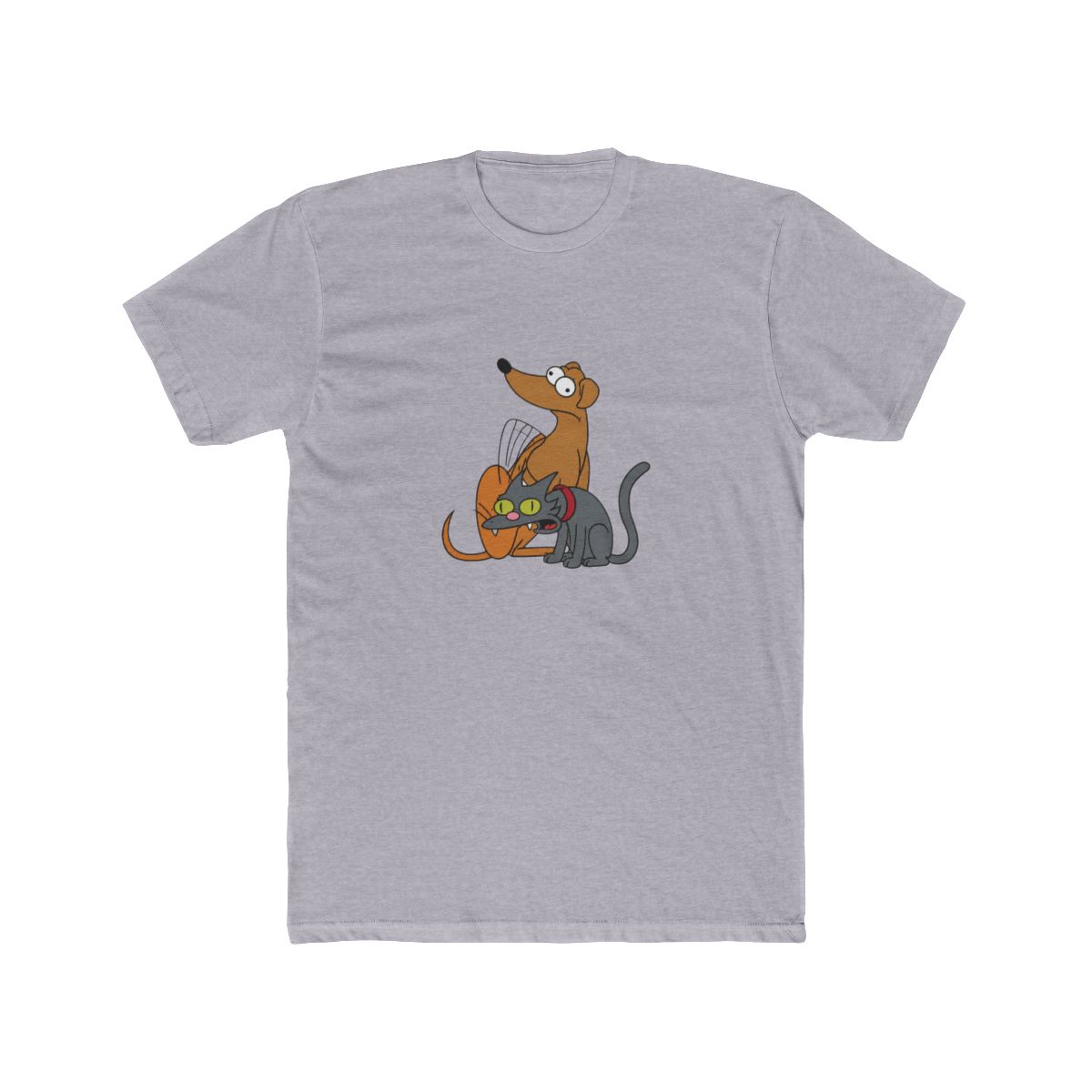The Simpsons Family Pets Santa's Little Helper & Snowball II T Shirt - alternate angle 2, merchandise