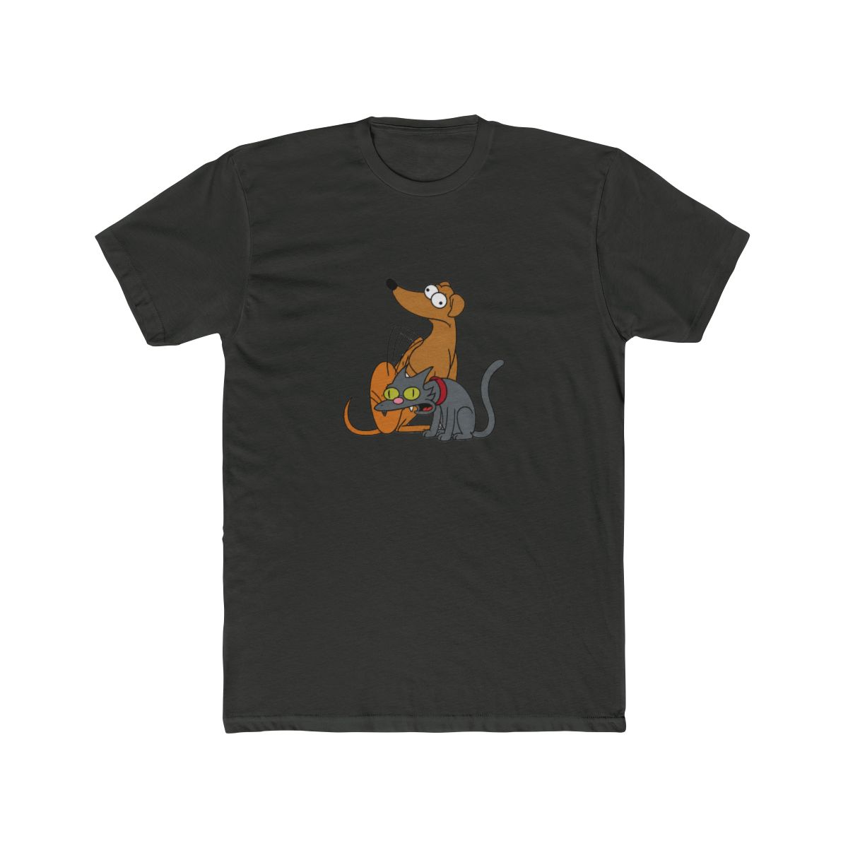 The Simpsons Family Pets Santa's Little Helper & Snowball II T Shirt - alternate angle 4, merchandise