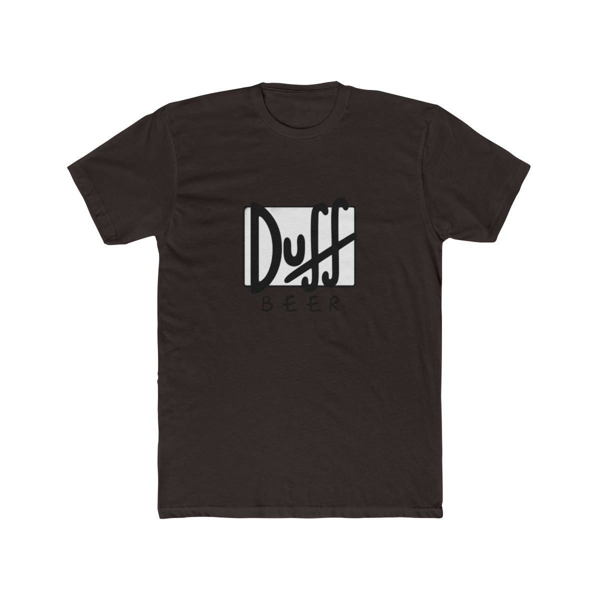 Duff Beer Tee - Simpsons TV Show Fan Shirt, Homer Simpson Beer Shirt, Retro Logo Graphic Tee, Pop Culture Gift | The Simpsons - alternate angle 2, merchandise