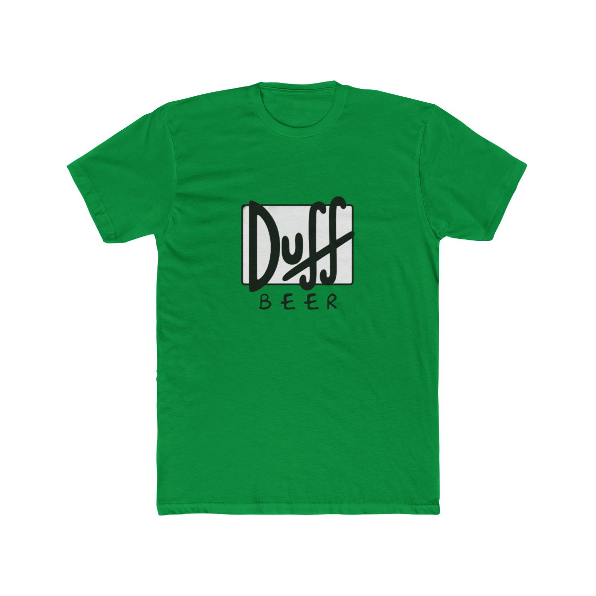 Duff Beer Tee - Simpsons TV Show Fan Shirt, Homer Simpson Beer Shirt, Retro Logo Graphic Tee, Pop Culture Gift | The Simpsons - alternate angle 5, merchandise