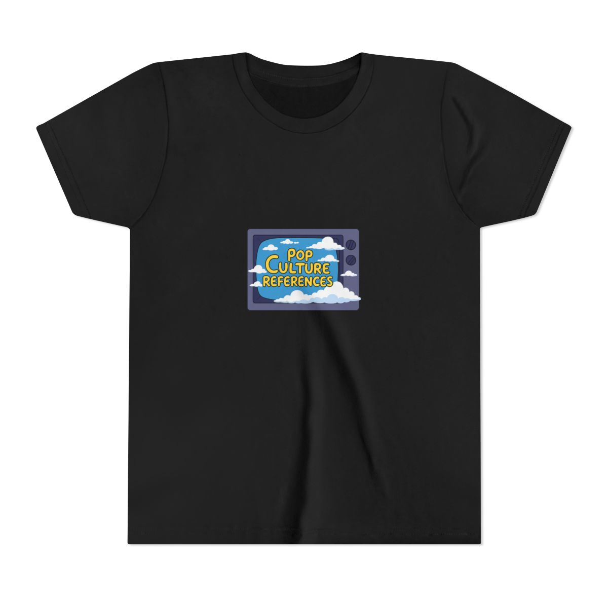 Pop Culture References Simpsons TV Kids T-Shirt - Official T-Shirts merchandise