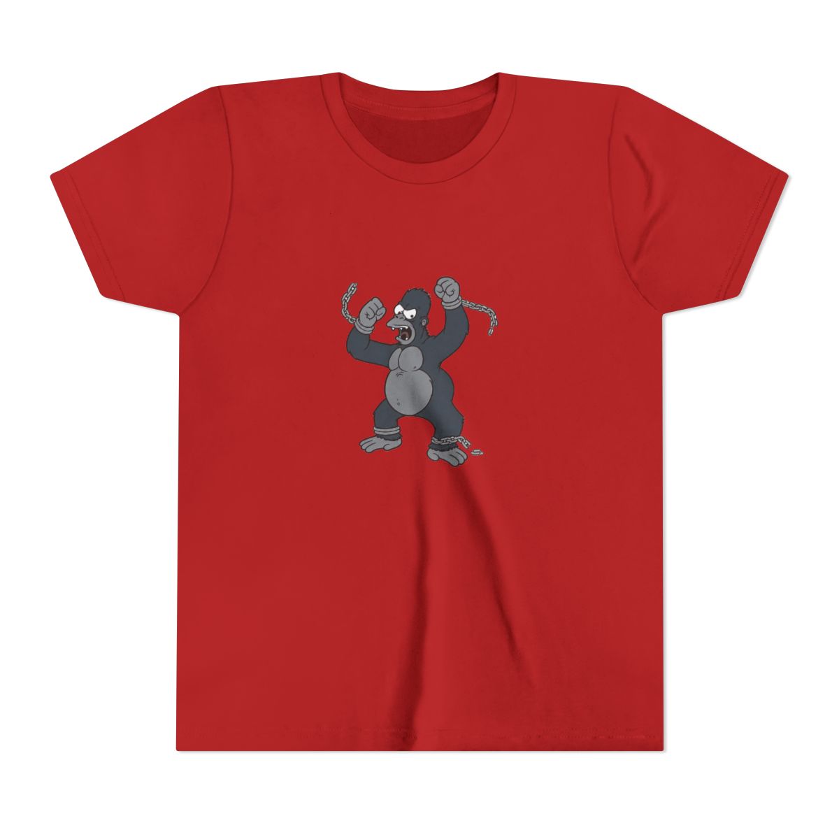 The Simpsons Gorilla Homer Kids T Shirt - alternate angle 5, merchandise