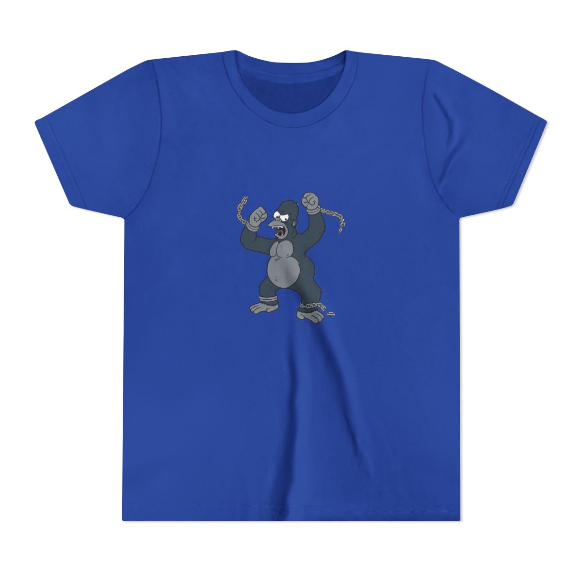 The Simpsons Gorilla Homer Kids T Shirt - alternate angle 3, merchandise
