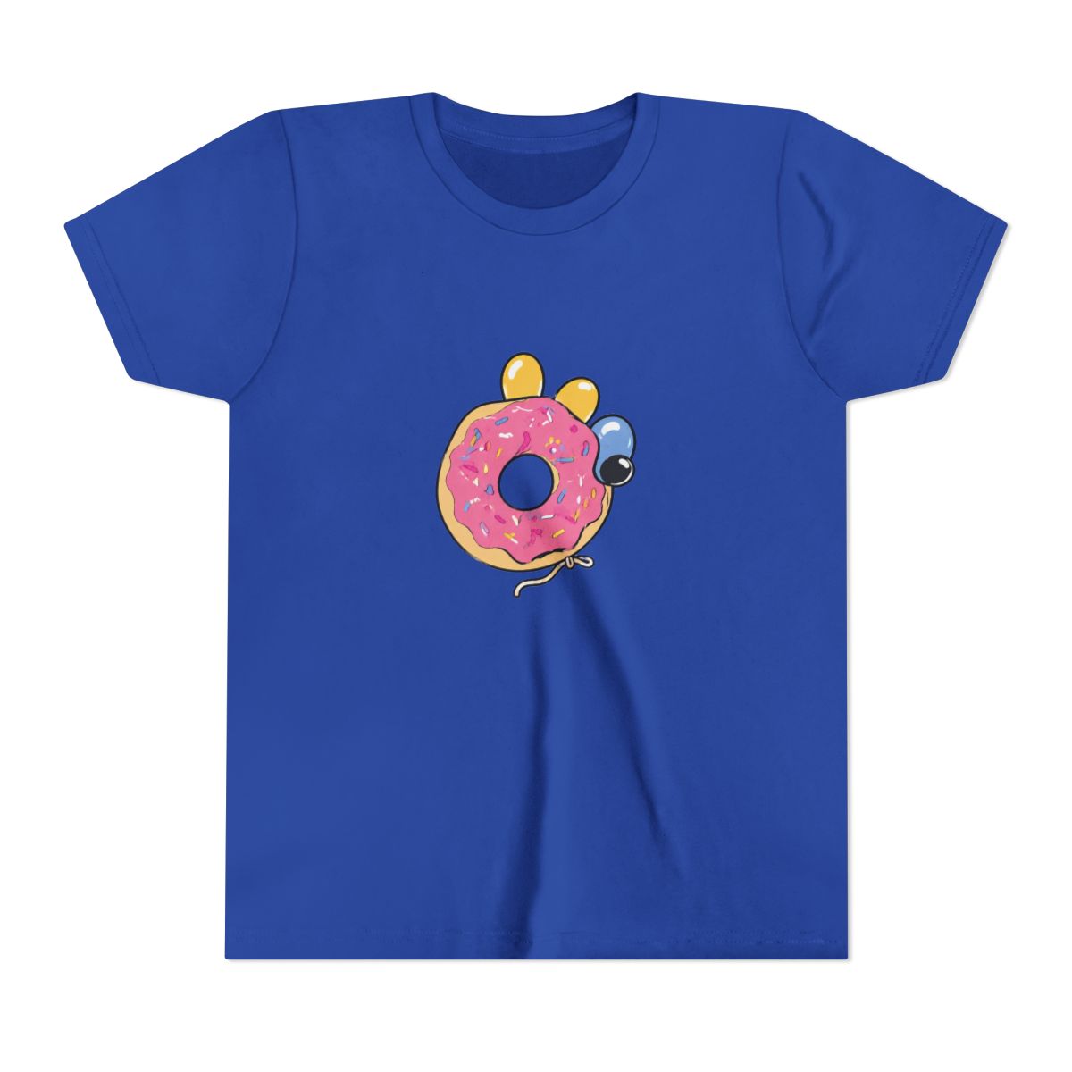 The Simpsons Homer Donut Kids T Shirt - alternate angle 4, merchandise