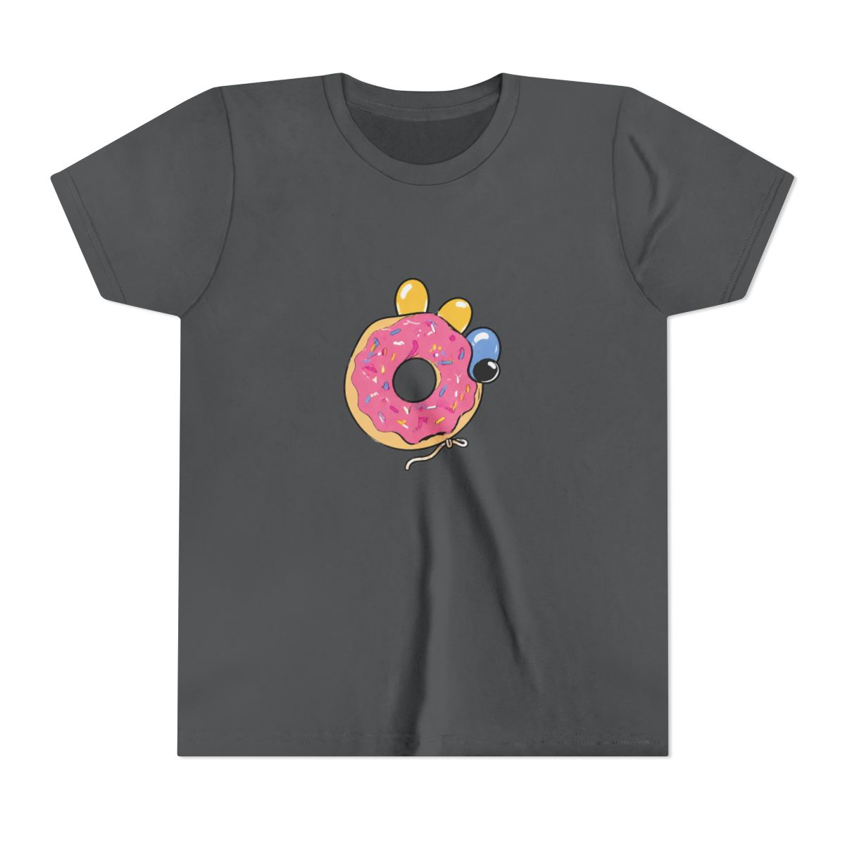 The Simpsons Homer Donut Kids T Shirt - alternate angle 5, merchandise