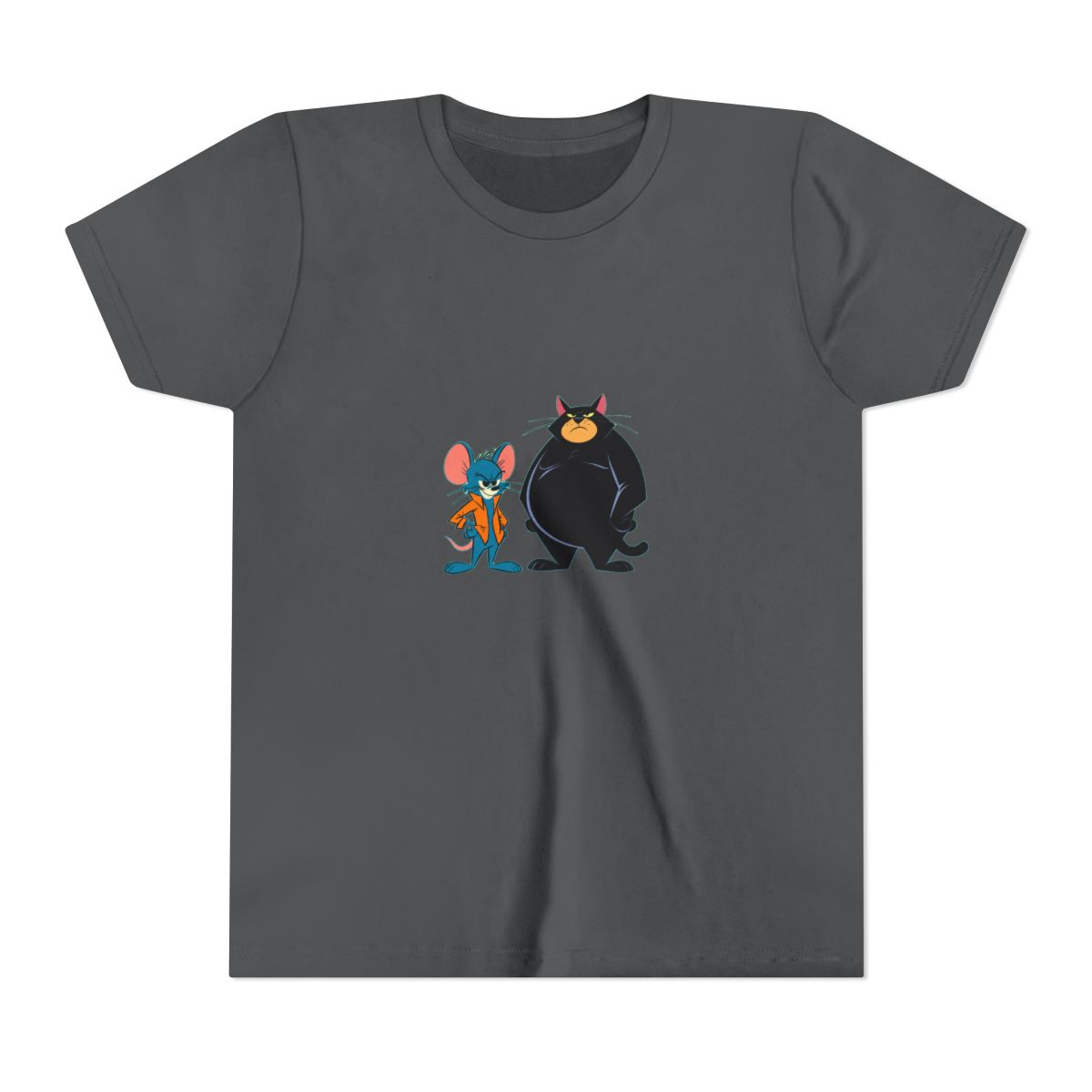The Simpsons - Itchy and Scratchy - V1 Kids T Shirt - alternate angle 4, merchandise