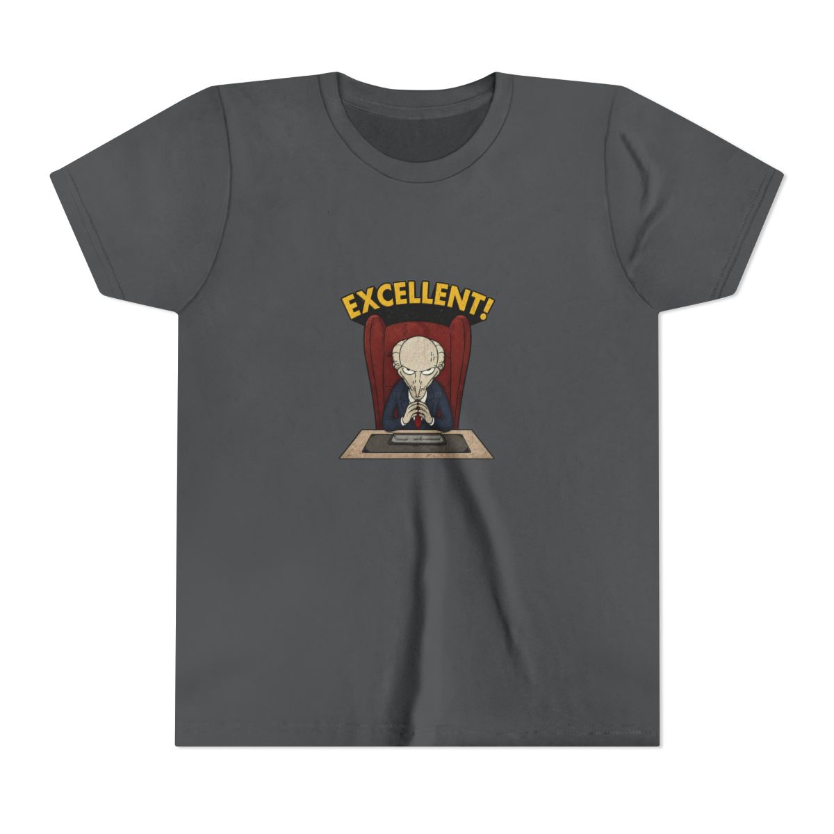 The Simpsons Excellent Burns Kids T Shirt - alternate angle 5, merchandise